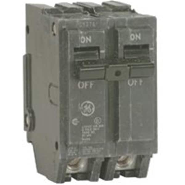 Ge Electric Circuit Breaker, THQL Series, 20A, 2 Pole, 120/240V AC, 10kA at 120/240V AC 6122022 - main
